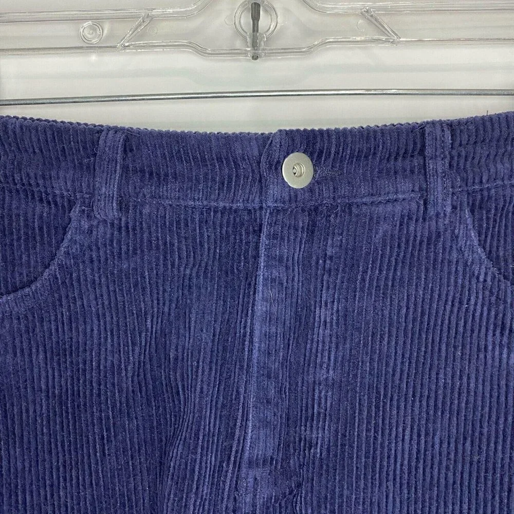 NEW Mittoshop Mini Skirt Sz Small Navy Corduroy